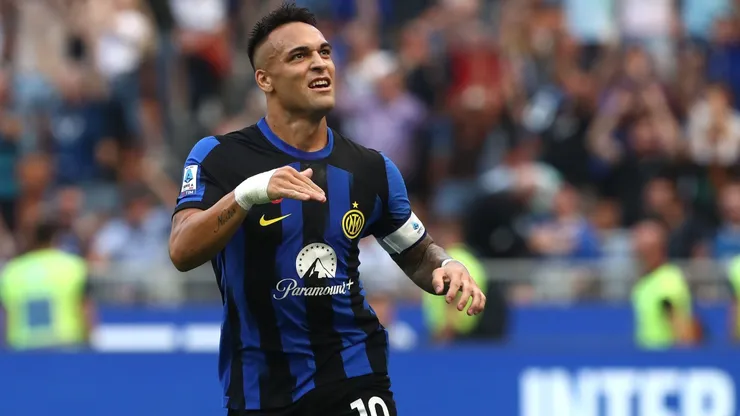Lautaro Martínez, figura, capitán y goleador de Inter.