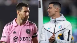 Lionel Messi y Cristiano Ronaldo.