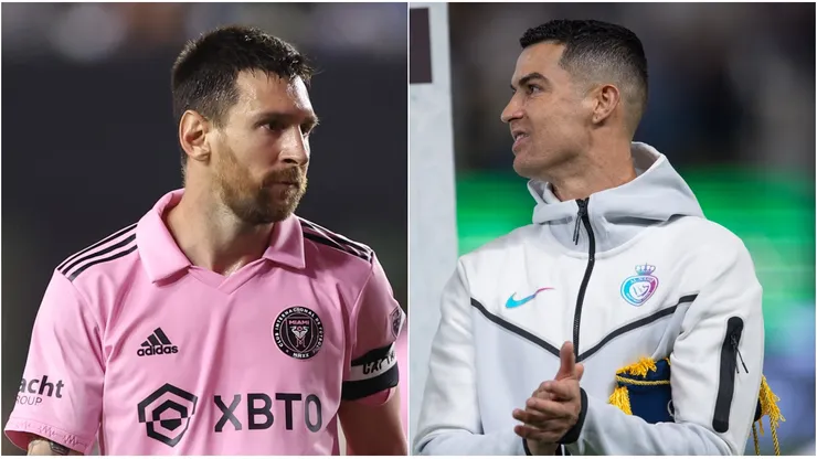 Lionel Messi y Cristiano Ronaldo.