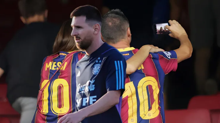 El club español le debe un homenaje al mejor jugador del mundo.