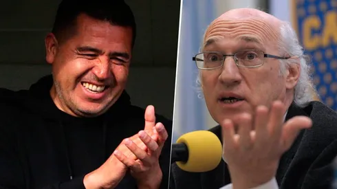 Juan Román Riquelme piensa homenajear a Carlos Bianchi llamando con su nombre al predio que Boca tiene en Ezeiza. Getty Images.