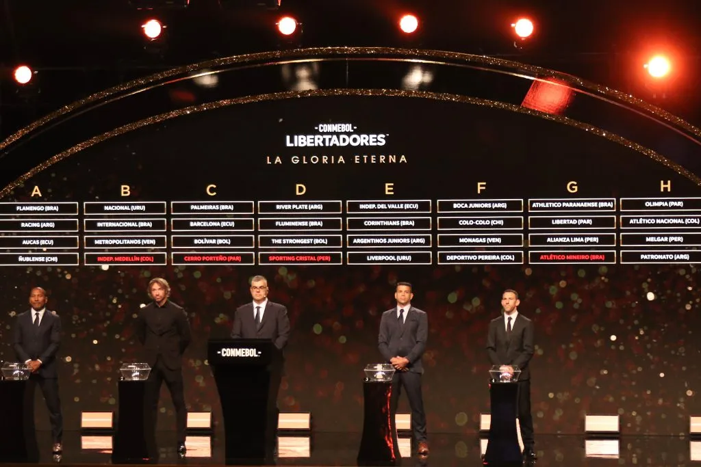 Este martes 19 de diciembre se llevará a cabo el sorteo de la Copa Libertadores 2024. Getty Images.