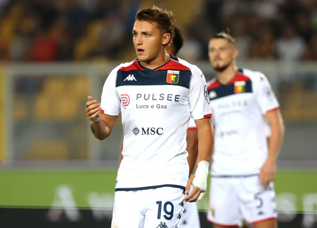 Mateo Retegui juega en Genoa de Italia. (Foto: Getty).