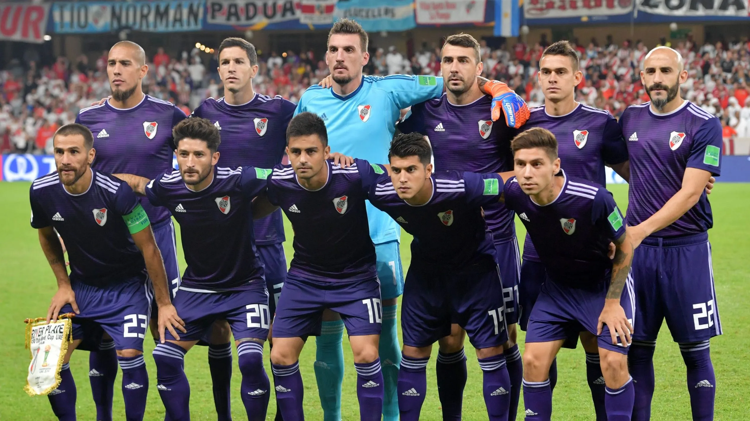 El último equipo que presentó River en un Mundial de Clubes. Fue vs. Al Ain en la Semifinal de la edición 2018. Getty Images.