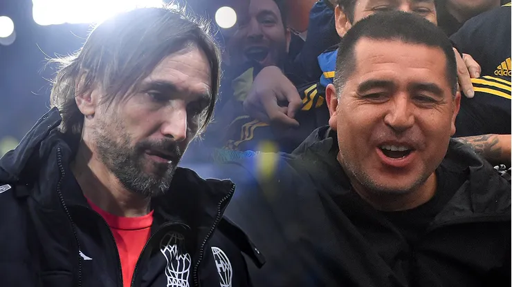 Diego Martínez y el Boca de Riquelme, apuntados por Huracán