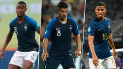 Evan N'Dicka, Houssem Aouar y Amine Adli, entre los jugadores que jugaron Francia y ahora para selecciones de África.