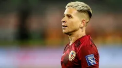 Yeferson Soteldo en la Selección de Venezuela.