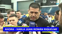 Riquelme habló tras votar en Boca.