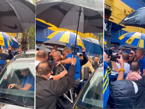 Elecciones en Boca: el recibimiento de los hinchas a Palermo tras el apoyo a Ibarra y Macri