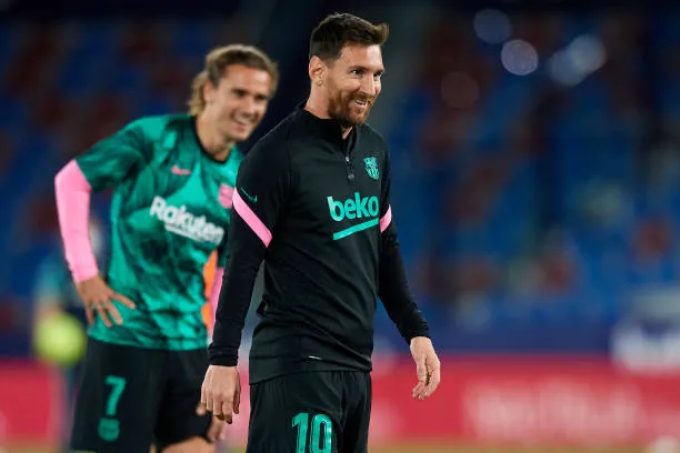 La reunión entre Messi y Griezmann no parece demasiado probable. (Photo by Jose Breton/Pics Action/NurPhoto via Getty Images)