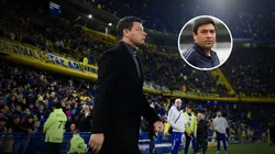 Battaglia se refirió a las críticas del ex jugador de Boca.
