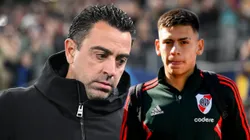 El entrenador de Barcelona reconoció saber de Echeverri.