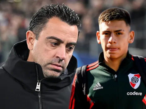 Xavi Hernández hizo que en River se enciendan las alarmas por Echeverri: "Se está en ello"