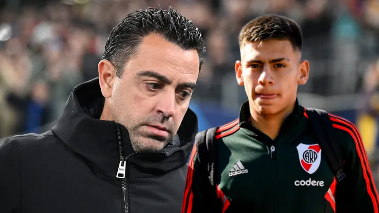 El entrenador de Barcelona reconoció saber de Echeverri.