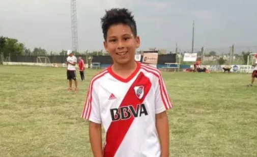Andrade pasó a River cuando tenía 11 años. (Imagen: La 17)