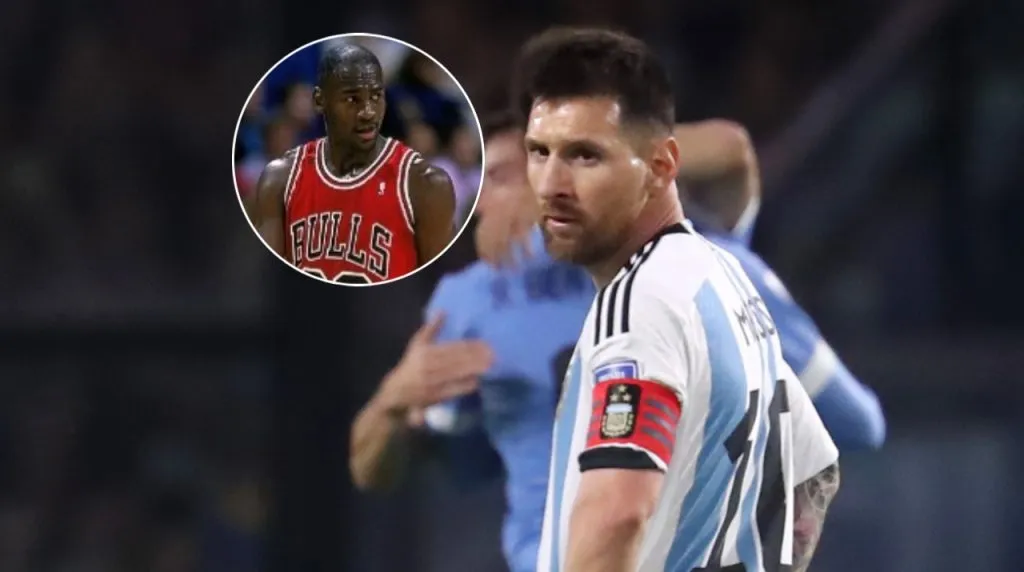 Michael Jordan y Lionel Messi