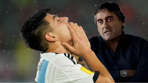 Enzo Francescoli se metió de lleno en el futuro de Echeverri.