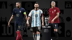 Lionel Messi es finalista de la categoría Mejor Jugador de los Premios FIFA The Best 2023. Competirá con Erling Haaland y Kylian Mbappé. FIFA.com.