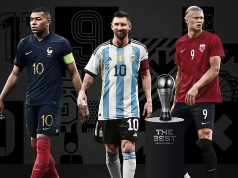 Messi, Haaland y Mbappé, finalistas de los FIFA The Best 2023