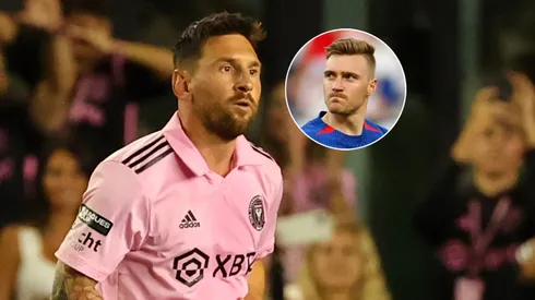 Lionel Messi y el que sería el nuevo refuerzo de Inter Miami.