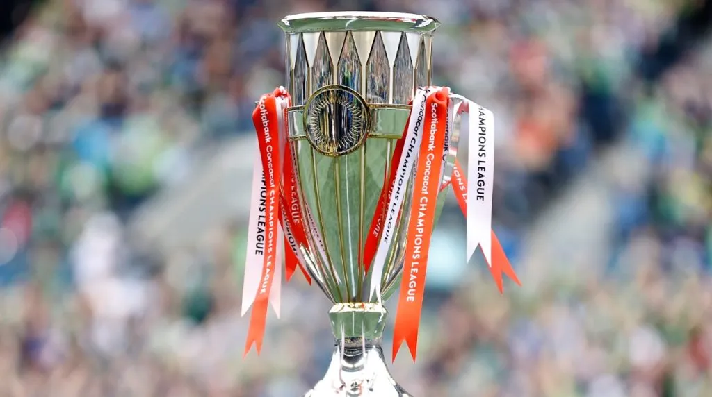 El trofeo de la Copa de Campeones Concacaf 2024. (Foto: Getty Images)