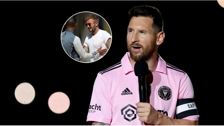 Lionel Messi (der.), estrella de Inter Miami.