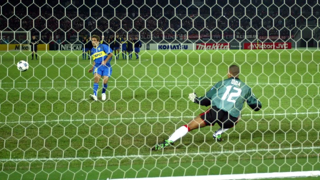 Cascini define con categoría y asegura el triunfo de Boca en la tanda de penales (Imago)