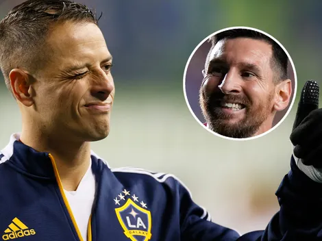 La llamativa respuesta de Chicharito cuando le preguntaron por Messi: "Algo decidí bien"
