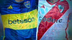La inteligencia artificial fusionó a River con Boca en una camiseta.