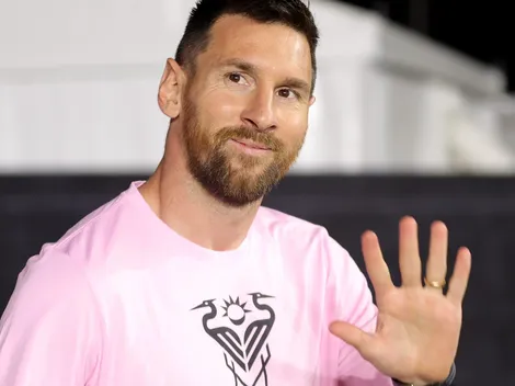 El afectuoso encuentro entre Messi y Néstor Lorenzo en Miami