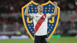 Lucas Beltran contó que, antes de jugar en River, estuvo cerca de incorporarse a las inferiores de Boca. Getty Images.