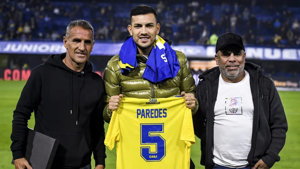 Leandro Paredes prometió que volverá a jugar en Boca. Getty Images