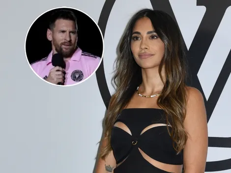 El acompañante de lujo que presumió Antonela en Inter Miami