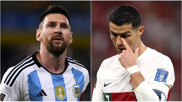 Lionel Messi y Cristiano Ronaldo.