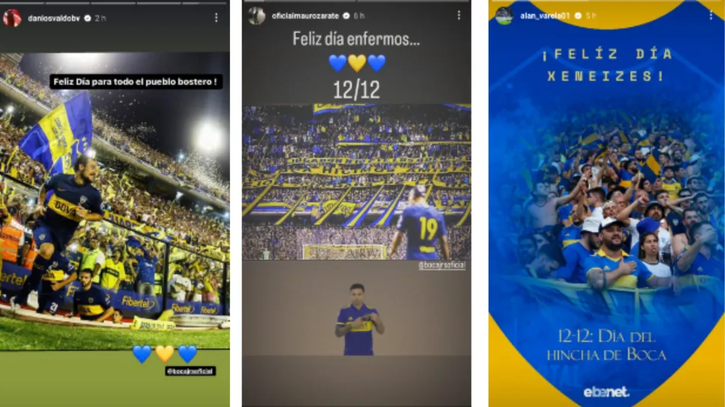 Los mensajes de los ex Boca para los hinchas