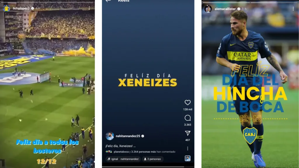 Los mensajes de los ex Boca para los hinchas