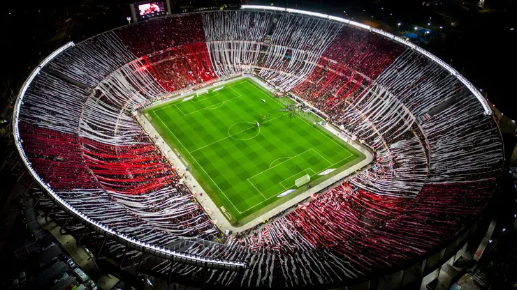 El Estadio Monumental se prepara para una nueva fiesta repleta de color.