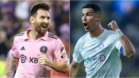 Lionel Messi y Cristiano Ronaldo.