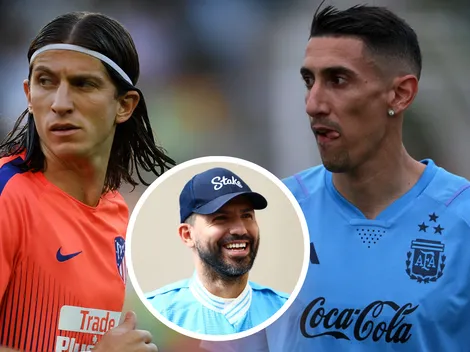 Filipe Luis confesó lo que le hizo a Di María en pleno partido por consejo del Kun Agüero: “Me arrepiento”