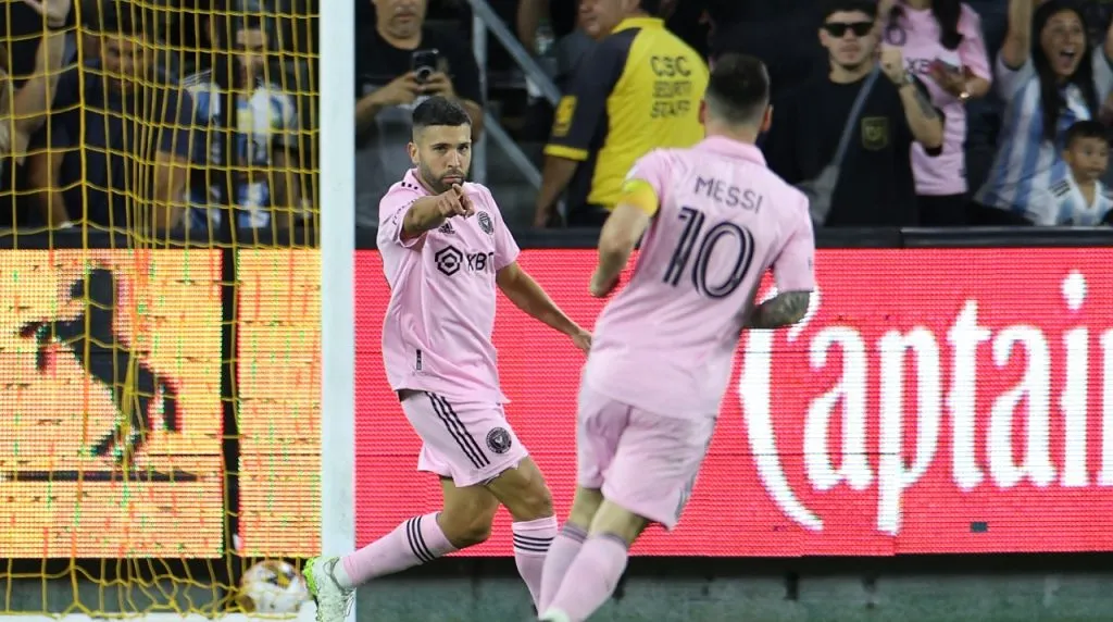 Messi dio dos asistencias en Inter Miami vs. LAFC. (Foto: Getty Images)