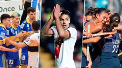 Los protagonistas de la jornada deportiva este lunes.