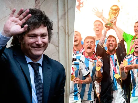 Los jugadores de la Selección que siguen a Milei