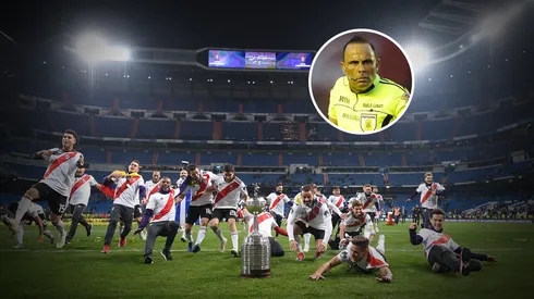 El ex árbitro confesó que le puso Santiago a su hijo por el triunfo de River ante Boca en Madrid.