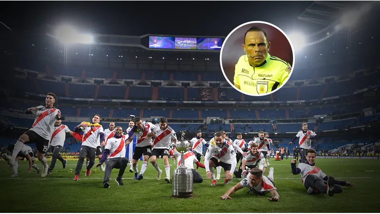 El ex árbitro confesó que le puso Santiago a su hijo por el triunfo de River ante Boca en Madrid.