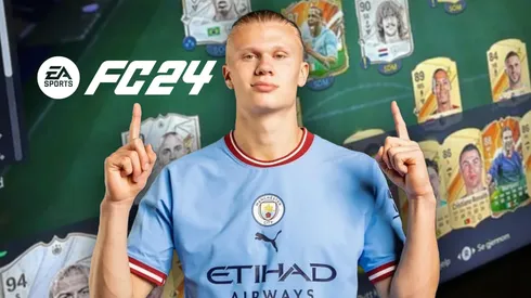 Haaland muestra su equipazo del Ultimate Team en el EA FC 24