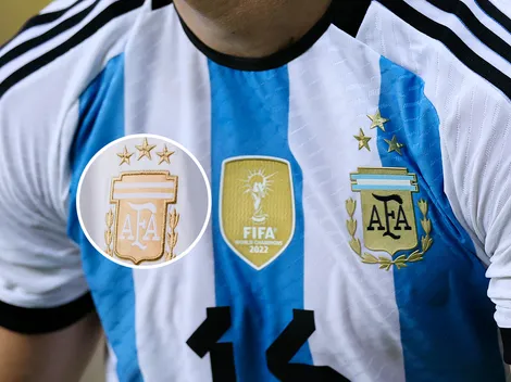 Viral: el nuevo escudo que luciría la Selección Argentina con las 3 estrellas