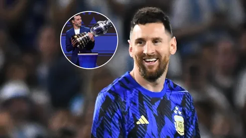 Lionel Scaloni y Leo Messi.