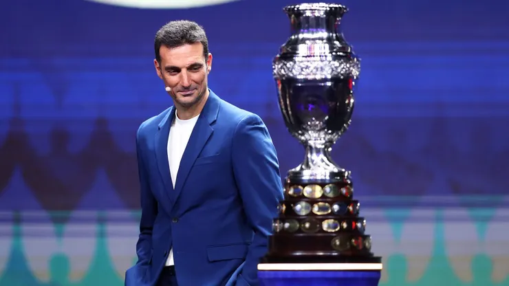 Scaloni habló tras el sorteo de la Copa América.