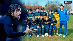 Qué juveniles de Boca dirigió Diego Martínez en inferiores