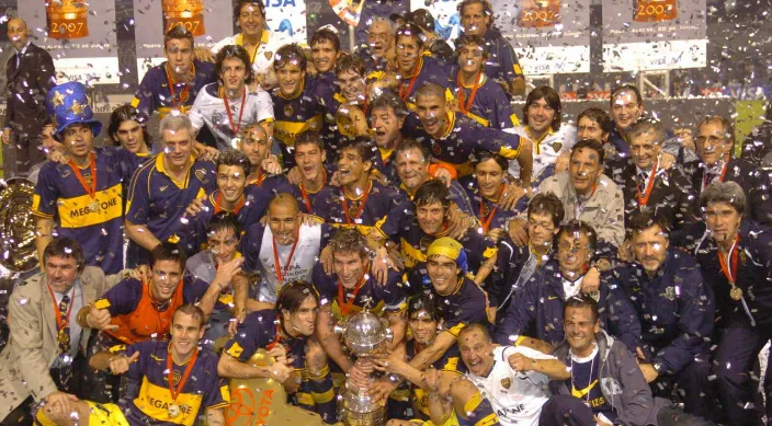 Boca ganó la CONMEBOL Libertadores por última vez en 2007, cuando derrotó a Gremio en la final. (Prensa Boca)